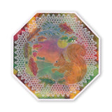 Squirrel Round <br/>A5 Square Groovi Plate
