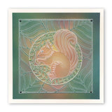 Squirrel Round <br/>A5 Square Groovi Plate