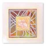 Woodland Owls <br/>A5 Square Groovi Plate