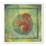 Squirrel Round <br/>A5 Square Groovi Plate