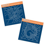 Woodland Owls & Squirrel <br/>A5 Square Groovi Plate Set