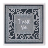 Surprise & Thank You Word Chains <br/>Groovi Border Plate