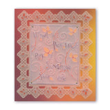 How Kind & You're the Best Word Chains <br/>Groovi Border Plate