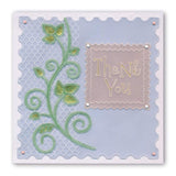 Surprise & Thank You Word Chains <br/>Groovi Border Plate