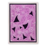 Angels & Stars A5 Square Groovi Plate <br/>(Set GRO-AL-40495-03)