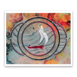 Sailor Round <br/>A5 Square Groovi Plate <br/>(Set GRO-PE-40977-03)