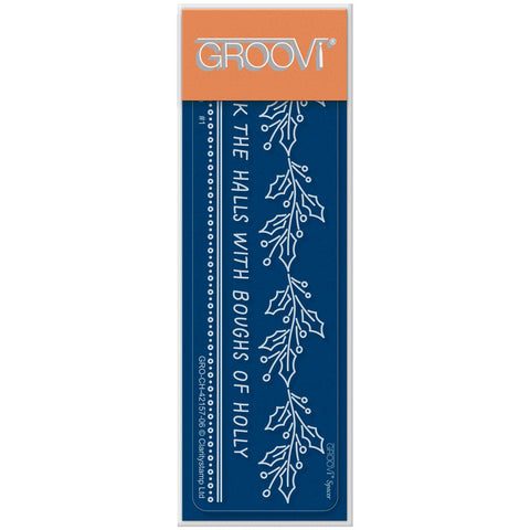 Deck the Halls Groovi Spacer Plate