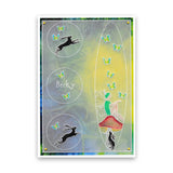 Fairy Rounds Quartet <br/>A5 Square Groovi Plate Set