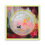 Fairy Rounds Quartet <br/>A5 Square Groovi Plate Set