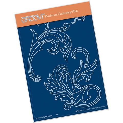 Joy Filigree Swirls <br/>A6 Groovi Plate