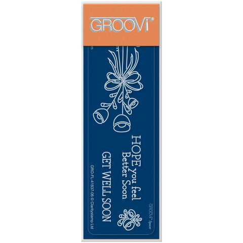 Tina's Better Soon Flowers Groovi Spacer Plate