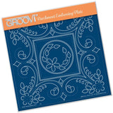 Tina's Embroidery Daisy <br/>A5 Square Groovi Plate