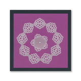 Josie's Complete Circular Lace Duet A5 Square Groovi Grid & Parchment Collection