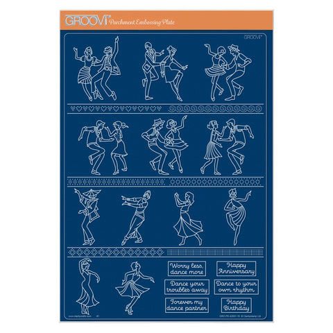 The Joy of Dance A4 Groovi Plate