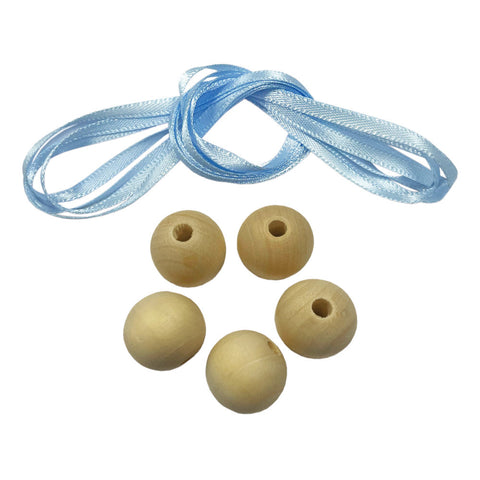 Wooden Heads & Ribbon - Hope