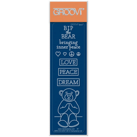 BIP the Bear Characters Groovi Spacer Plate