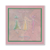 Barbara's SHAC Calligraphy Girls A5 Square Groovi Plate