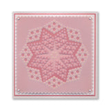 Josie's Circular (Diagonal) Lace Duet A5 Square Groovi Grid Collection