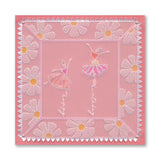 Flower Girls & Sentiments A4 Groovi Plate