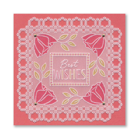 Statement Sentiments & Frames A5 Groovi Plate