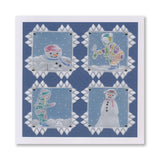 Jayne's Winter Scenes Christmas Sampler A4 Groovi Plate