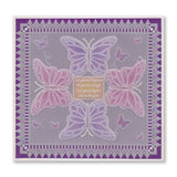 A Kaleidoscope of Small Butterflies A6 & Spacer Groovi Plate Collection