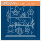 Jazz's Merry Christmas Pouch A5 Square Groovi Plate