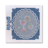 Pixies & Sprites Poppets A6 Square Groovi Plate Collection