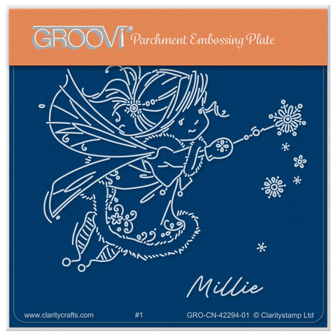 Millie - Sprite Poppet A6 Square Groovi Plate