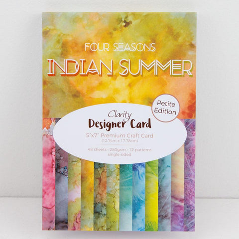 Indian Summer <br/> Designer Card Pack 5" x 7" - Petite Edition