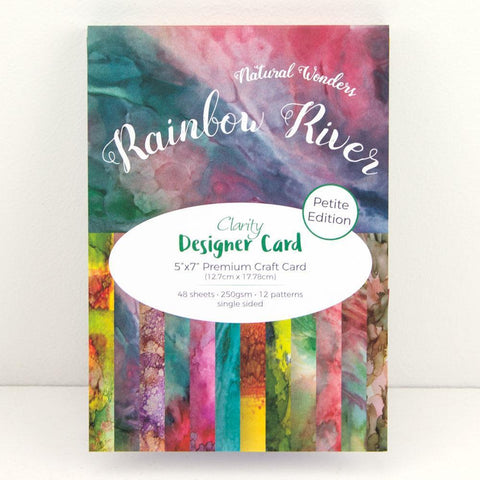 Rainbow River <br/> Designer Card Pack 5" x 7" - Petite Edition