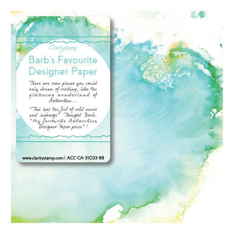Barb's Favourite Antarctica x10 Designer Paper Pack 8" x 8"