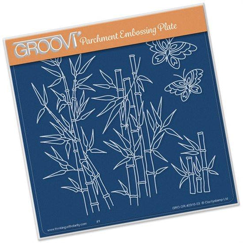 Bamboo A5 Square Groovi Plate (Set GRO-OB-40314-03)