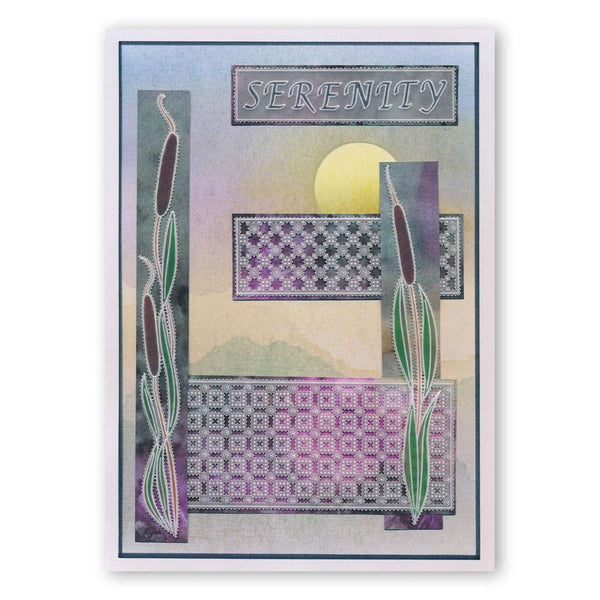 Linda's Dahlia Gift Box A5 Square Groovi Plate - Wolkoker Hobbyshop