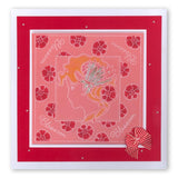 Blossom Cameo A6 Square Groovi Baby Plate (Set GRO-PE-40329-01)