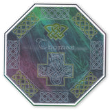 Celtic Corners, Patterns & Alphabet A5 Square Groovi Plate Set