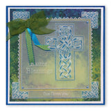 Celtic Corners, Patterns & Alphabet A5 Square Groovi Plate Set