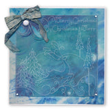 Silent Night & Jingle Bells <br/>A5 Square Groovi Plate Set