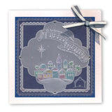 O Little Town & While Shepherds Watched <br/>A5 Square Groovi Plate Set