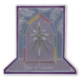 Star Window <br/>A5 Square Groovi Plate <br/>(Set GRO-CH-40424-03)