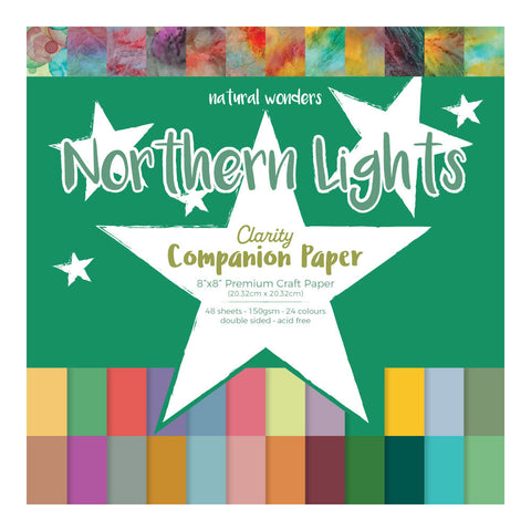 Northern Lights Companion Paper 8" x 8"