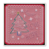 During this Christmas Verses <br/>A5 Square Groovi Plate Set