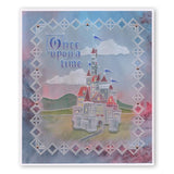 Fairytale Castle <br/>A5 Groovi Plate <br/>(Set GRO-FY-40677-04)