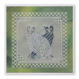 Feline Delights <br/>A6 Square Groovi Baby Plate Set