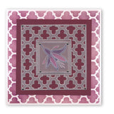 Floral Squares <br/>Groovi Border Plate Set