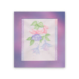 Frosted Floral Overlay Pack - Fuchsia