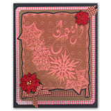 Snowflakes & Christmas Words <br/>A5 Square Groovi Plate Set