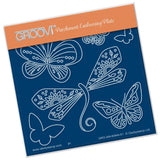 Baby Tina's Dragonfly Fun A6 Square Groovi Plate