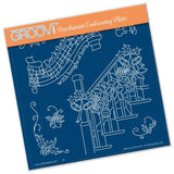 Deck the Halls <br>A5 Square Groovi Plate <br/>(Set GRO-CH-40798-03)