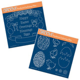 Easter <br/>A5 Square Groovi Plate Set